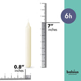 Bolsius Bistro Ivory Candles - 180 X 21mm - (Pack of 45)