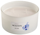 Glass Filled Scented 3 Wick Candle 75/137 - Spa Time