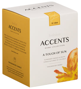 Glass Filled Scented Candle 92/76 - A Touch of Sun