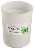 Glass Filled Scented Candle 92/76 - Garden Dreams