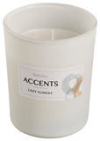 Glass Filled Scented Candle 92/76 - Lazy Sunday