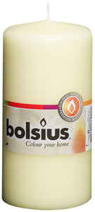 Bolsius Ivory Pillar Candle - 120mm x 60mm