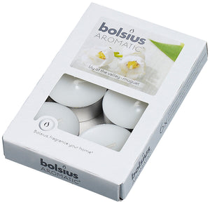 Lily of the Valley Scented Tea Light Candles (Pack of 6)