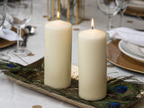 Bolsius Ivory Pillar Candle (Pack of 12) - 170mm x 60mm