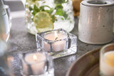 Bolsius Clear Cup 8 Hour Tea Lights (Pack of 48)