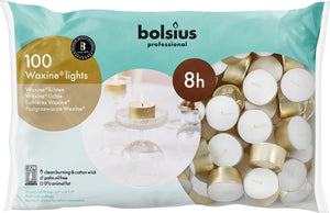 Bolsius Gold Cup Tealights (Bag of 100)