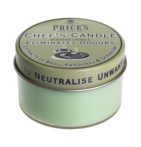 Prices Scented Tin Candle (Pack of 3) - Chefs