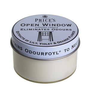 Prices Scented Tin Candle (Pack of 3) - Open Window