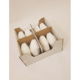 Large White Floating Candles 80mm (Pack of 8)